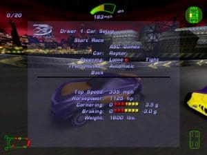 Jeff Gordon XS Racing Gameplay (Windows)