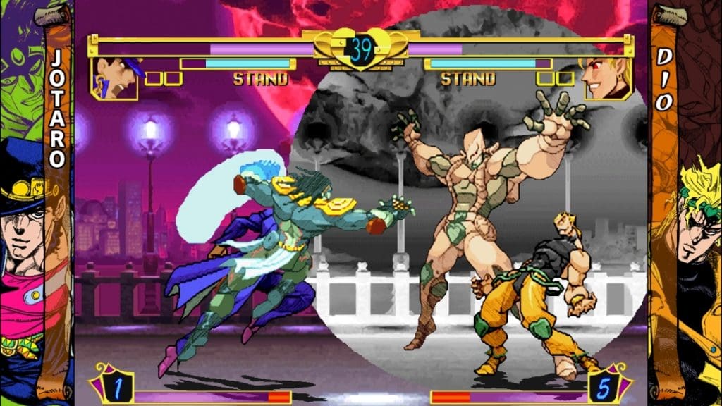 JoJo's Bizarre Adventure Gameplay (PlayStation)