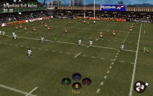 Jonah Lomu Rugby Gameplay (DOS)
