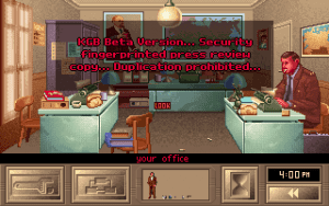 KGB Gameplay (DOS)