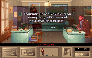 KGB Gameplay (DOS)