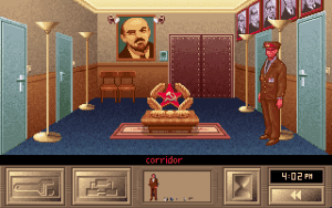 KGB Gameplay (DOS)