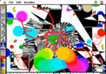 Kid Pix 2 Gameplay (Mac)