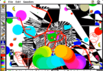 Kid Pix 2 Gameplay (Mac)
