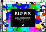 Kid Pix 2 Gameplay (Mac)