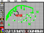 Kid Pix Gameplay (DOS)