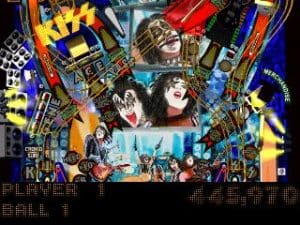 Kiss Pinball Gameplay (PlayStation)