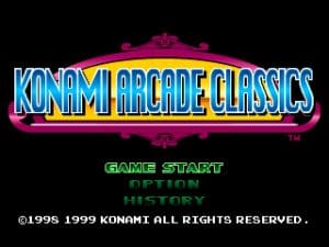 Konami 80's Arcade Gallery Gameplay (PlayStation)