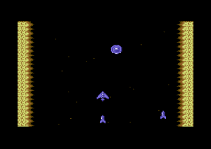 Lazer Force Gameplay (Commodore 64)