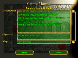 Legal Crime Gameplay (Windows)