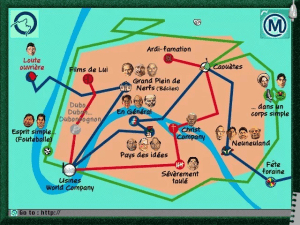 Les Guignols de l'Info Le Cauchemar de PPD Gameplay (Windows 3.x)