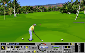 Links Championship Course - Mauna Kea Gameplay (DOS)