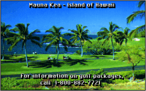 Links Championship Course - Mauna Kea Gameplay (DOS)