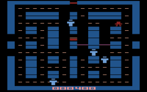 Lock 'n' Chase Gameplay (Atari 2600)