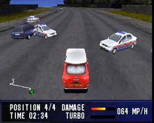 London Racer Gameplay (PlayStation)