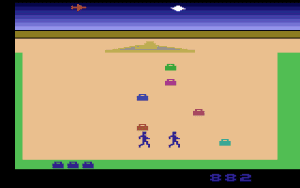 Lost Luggage Gameplay (Atari 2600)
