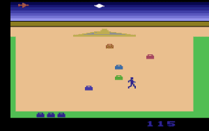 Lost Luggage Gameplay (Atari 2600)
