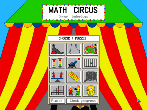 M*A*T*H*S Circus Gameplay (DOS)