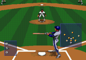 MLBPA Baseball Gameplay (Genesis)