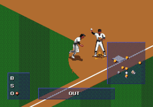MLBPA Baseball Gameplay (Genesis)