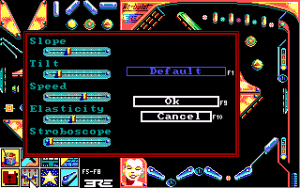 Macadam Bumper Gameplay (DOS)