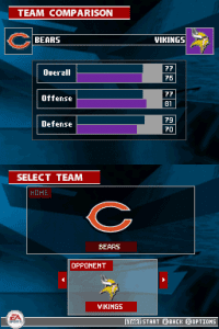 Madden NFL 2005 Gameplay Nintendo DS
