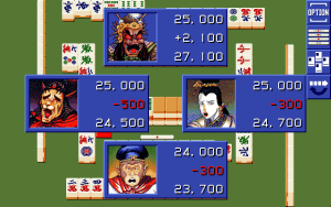 Mahjong Gokū Tenjiku Gameplay (PC-98)