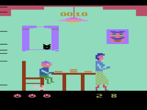 Mangia' Gameplay (Atari 2600)