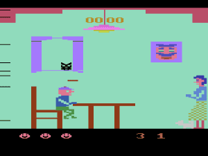Mangia' Gameplay (Atari 2600)