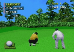 Masters: Harukanaru Augusta 3 Gameplay (Sega Saturn)