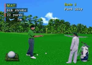 Masters: Harukanaru Augusta 3 Gameplay (Sega Saturn)