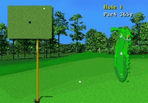 Masters: Harukanaru Augusta 3 Gameplay (Sega Saturn)