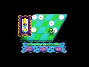 Math Munchers Deluxe Gameplay (Windows)
