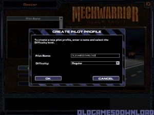 MechWarrior 4: Black Knight Gameplay (Windows)