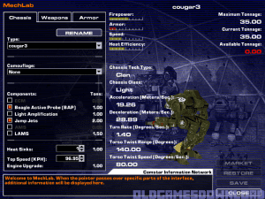 MechWarrior 4: Black Knight Gameplay (Windows)