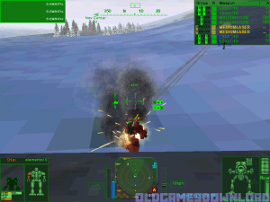 MechWarrior 4: Mercenaries Gameplay (Windows)