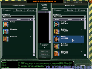MechWarrior 4: Mercenaries Gameplay (Windows)