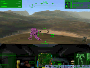 MechWarrior 4: Mercenaries Gameplay (Windows)