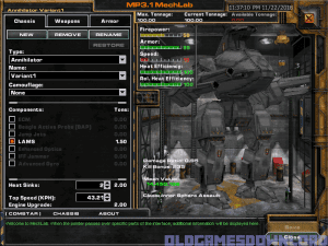 MechWarrior 4: Mercenaries Gameplay (Windows)