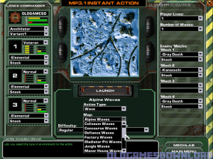 MechWarrior 4: Mercenaries Gameplay (Windows)