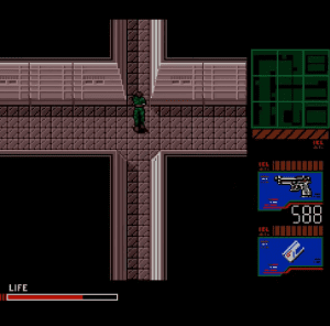 Metal Gear 2: Solid Snake Gameplay (MSX2)