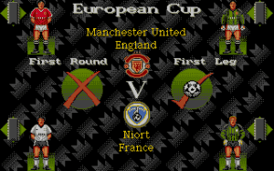 MicroLeague Action Sports Soccer Gameplay (DOS)