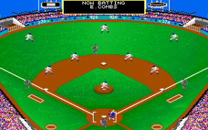 MicroLeague Baseball: The Manager's Challenge Gameplay (Amiga)