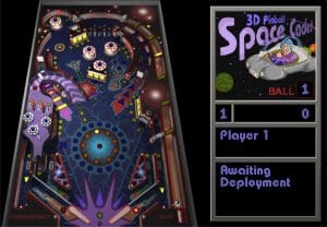 Microsoft 3D Pinball: Space Cadet Gameplay (Windows)