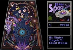 Microsoft 3D Pinball: Space Cadet Gameplay (Windows)