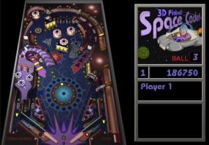 Microsoft 3D Pinball: Space Cadet Gameplay (Windows)