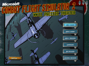 Microsoft Combat Flight Simulator 2: WWII Pacific Theater Gameplay (Windows)