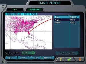 Microsoft Flight Simulator 2000: Professional Edition Gameplay (Windows)