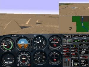 Microsoft Flight Simulator for Windows 95 Gameplay (Windows)