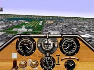 Microsoft Flight Simulator for Windows 95 Gameplay (Windows)